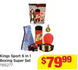 Mr Toys Kings sport 6 in 1 boxing super set offer