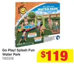 Mr Toys Go play! splash fun water park offer