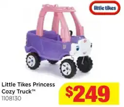 Mr Toys Little tikes princess cozy truck offer