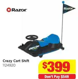 Mr Toys Crazy cart shift offer