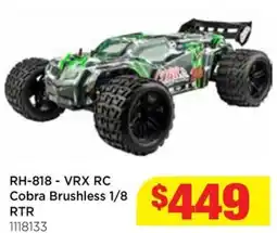 Mr Toys Rh-818 - vrx rc cobra brushless 1/8 offer