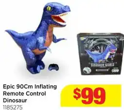 Mr Toys Epic inflating remote control dinosaur offer