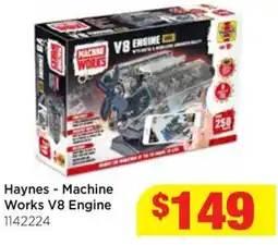 Mr Toys Haynes machine works v8 engine offer