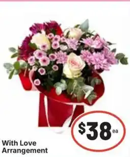IGA With love arrangement offer