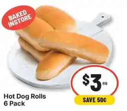 IGA Hot dog rolls offer