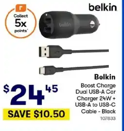 BIG W Belkin boost offer