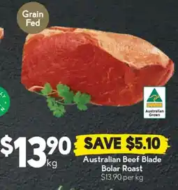 Drakes Australian beef blade bolar roast offer