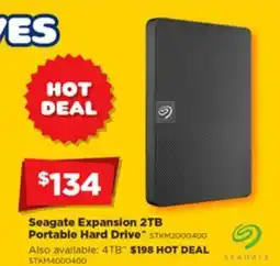 Joyce Mayne Seagate expansion 2tb portable hard drive offer
