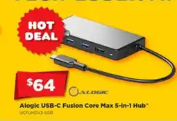 Joyce Mayne Alogic usb-c fusion core max hub offer