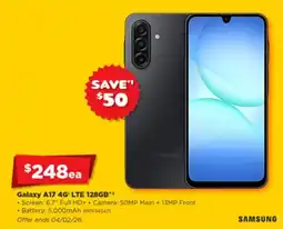 Joyce Mayne Galaxy a17 offer