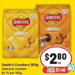IGA Smith's Crackers offer
