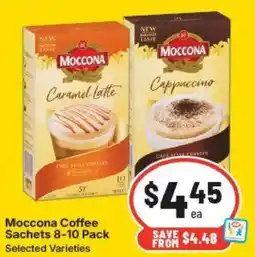 IGA Moccona Coffee Sachets offer