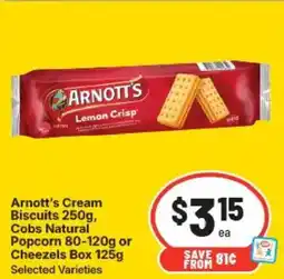 IGA Arnott's Cream Biscuits offer