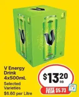 IGA V Energy Drink offer