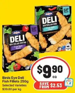 IGA Birds Eye Deli Fish Fillets offer