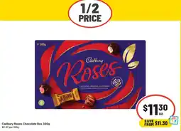 IGA Cadbury roses chocolate box offer