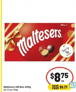 IGA Maltesers gift box offer
