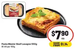 IGA Pasta master beef lasagne offer