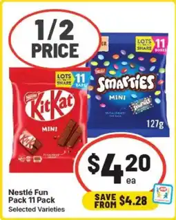 IGA Nestlé fun pack offer