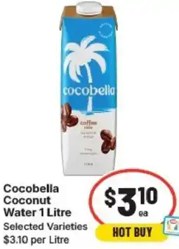 IGA Cocobella coconut water offer
