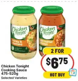 IGA Chicken tonight cooking sauce offer