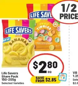 IGA Life savers share pack offer