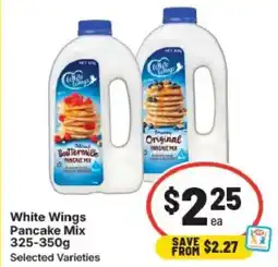 IGA White wings pancake mix offer