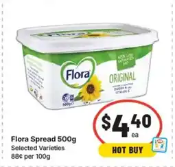 IGA Flora spread offer