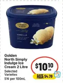 IGA Golden north simply indulge ice cream offer
