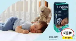 IGA Huggies drynites pants offer