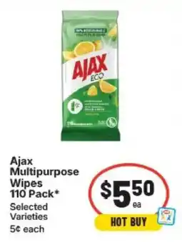 IGA Ajax multipurpose wipes offer
