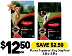 Drakes Purina Supercoat Dry Dog Food offer