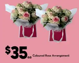 Drakes Coloured Rose Arrangement offer
