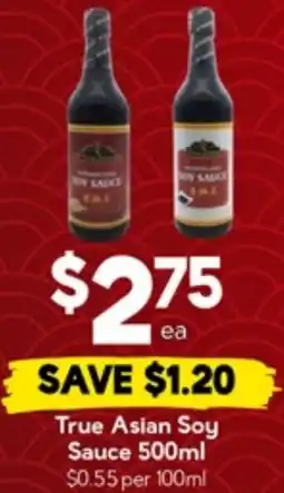 Drakes True Asian Soy Sauce offer