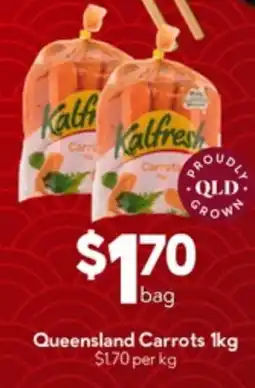 Drakes Queensland Carrots offer