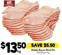 Drakes Middle Bacon Rind On offer