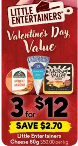 Drakes Little Entertainers Cheese offer