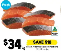 Drakes Fresh Atlantic Salmon Portions offer