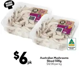Drakes Australian Mushrooms Sliced offer