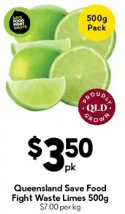 Drakes Queensland Save Food Fight Waste Limes offer