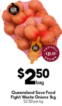 Drakes Queensland Save Food Fight Waste Onions offer