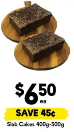 Drakes Slab Cakes offer