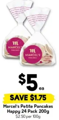 Drakes Marcel's Petite Pancakes Happy offer