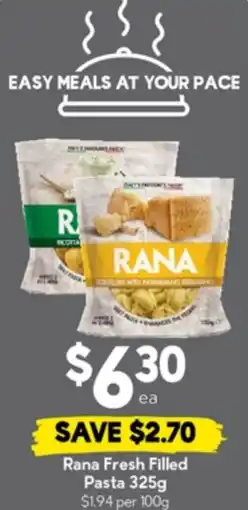 Drakes Rana Fresh Filled Pasta offer