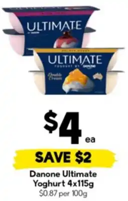 Drakes Danone Ultimate Yoghurt offer