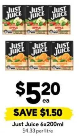 Drakes Just Juice offer