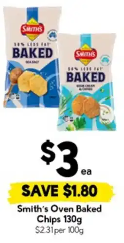 Drakes Smith's Oven Baked Chips offer