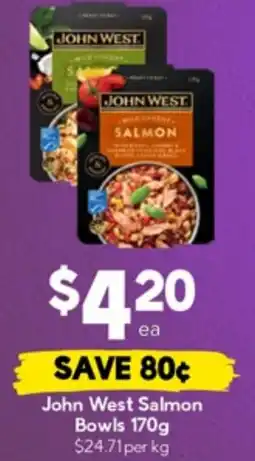 Drakes John West Salmon Bowls offer