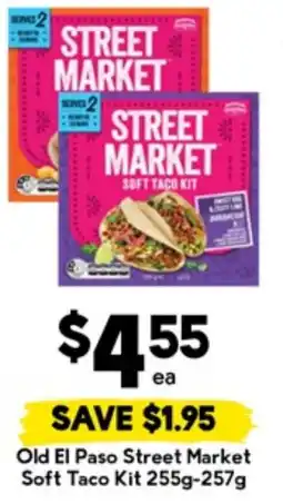 Drakes Old El Paso Street Market Soft Taco Kit offer