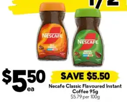 Drakes Necafe Classic Flavoured Instant Coffee offer